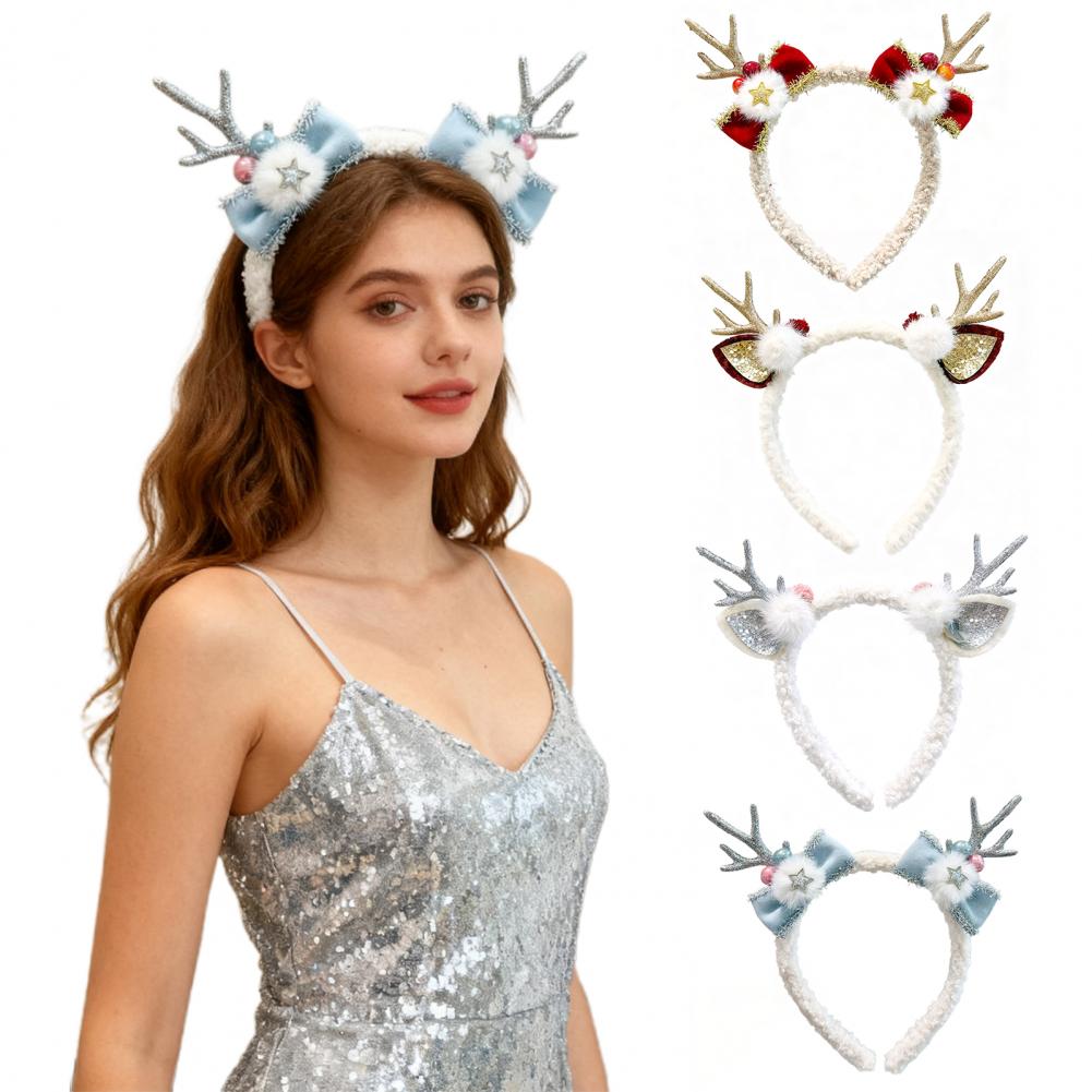Natal bandana feminino elk cab - Reindeer Antlers Headband avaliação e preço