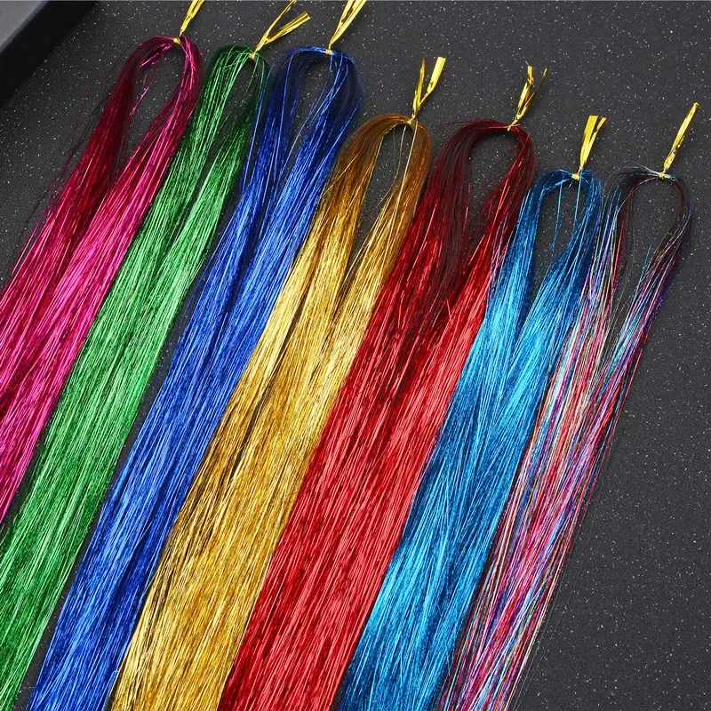 93cm brilho cabelo enfeites ar - Tinsel Garland Decoration avaliação e preço