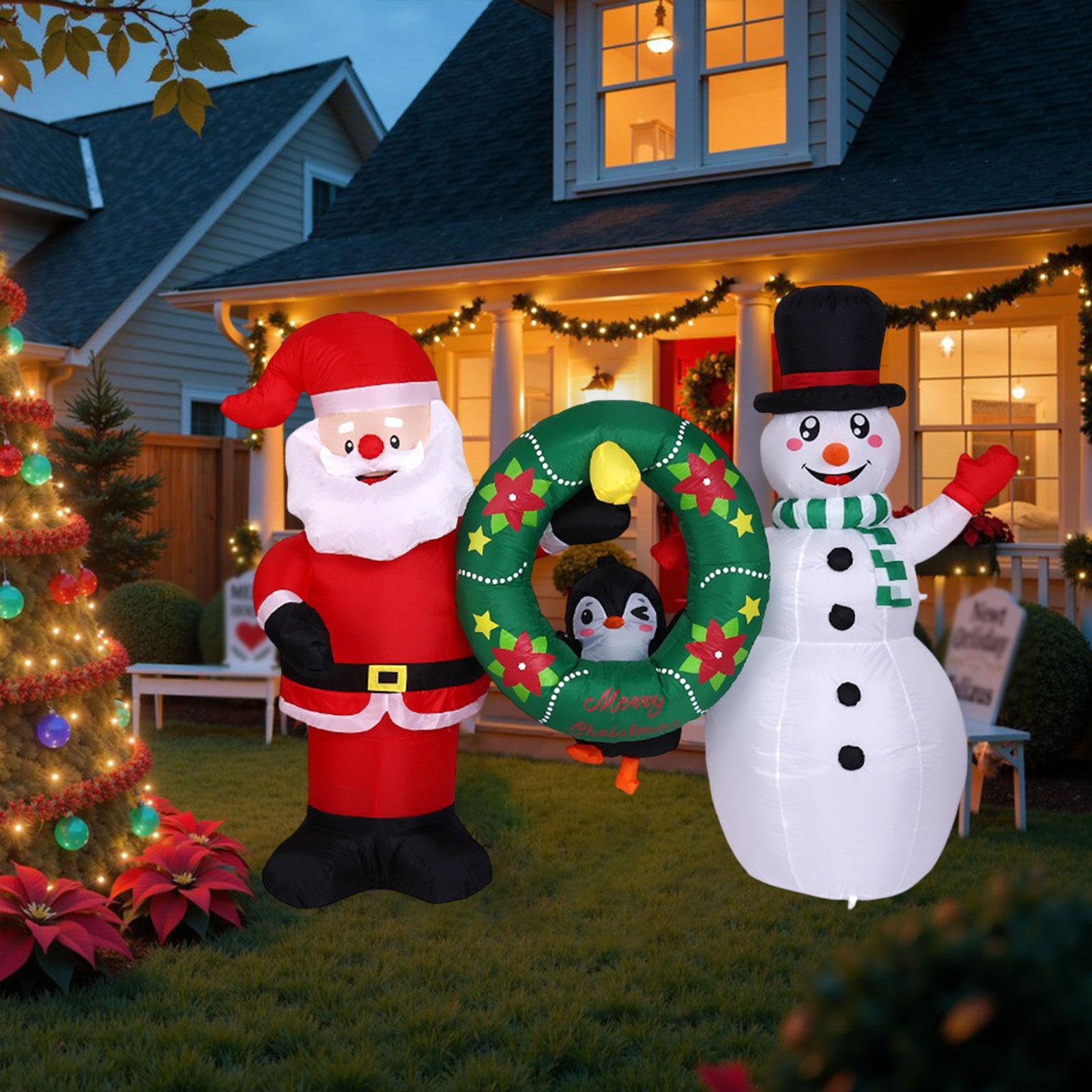 Decoração inflável de natal, a - Christmas Lights Outdoor avaliação e preço