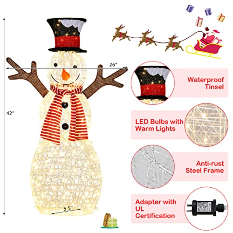 Decorações de Natal para Jardi - Christmas Lights Outdoor avaliação e preço