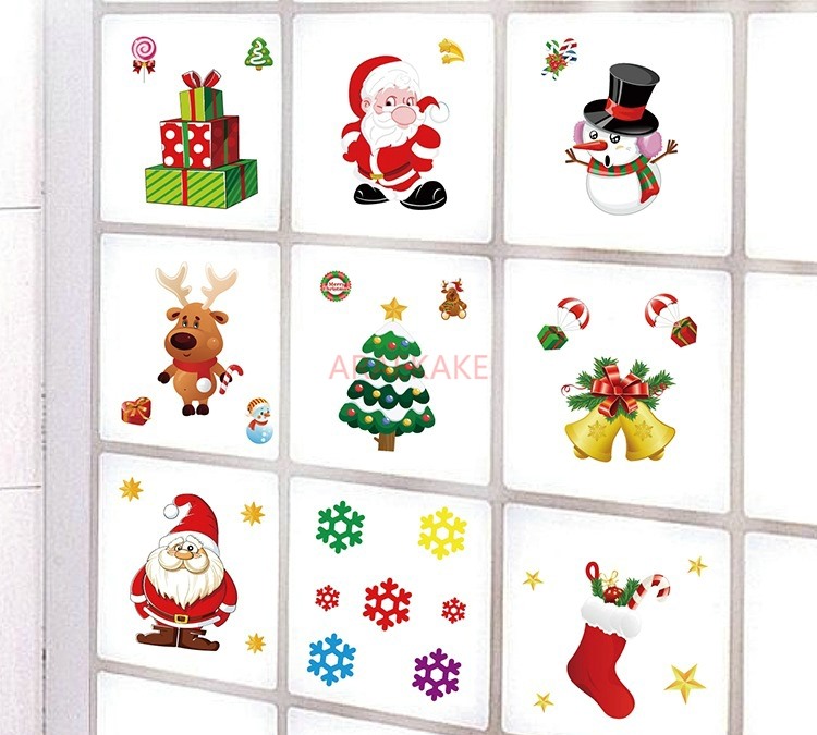 1 pçs removível natal adesivo  - Snowflake Window Decal avaliação e preço